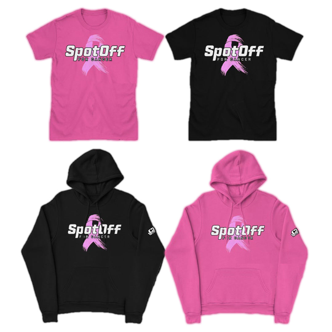 Pink snap 2024 on hoodie