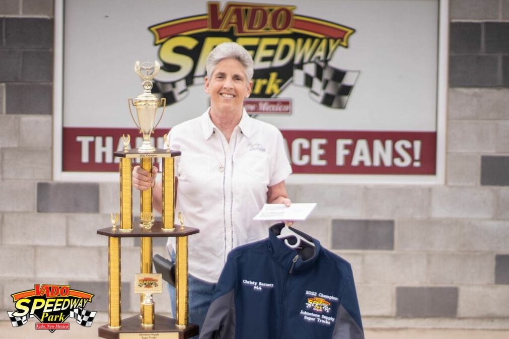 63-Year Old Christy Barnett Is A Huge Winner On & Off The Track