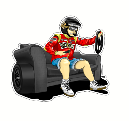 Full Couch Racer Premium Sticker Set