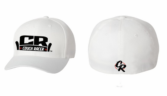 Couch Racer Logo Hat (White)