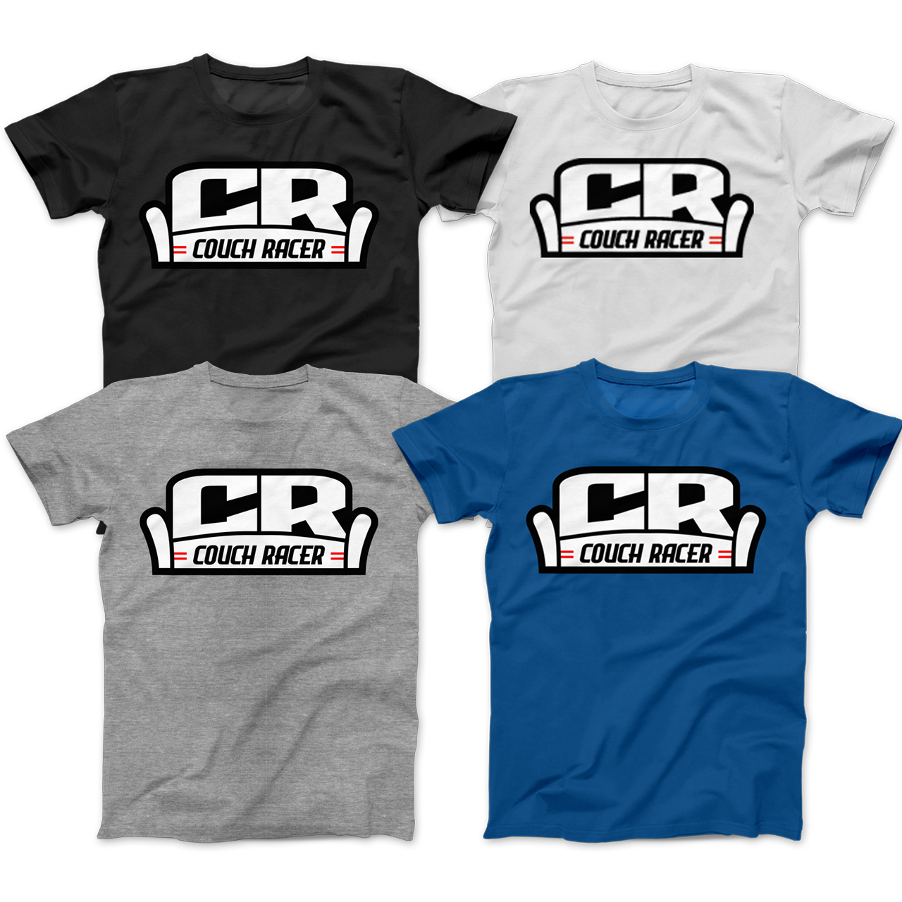 Couch Racer Logo T-Shirt