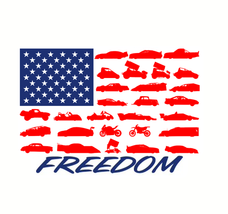 Freedom Racing Premium Sticker