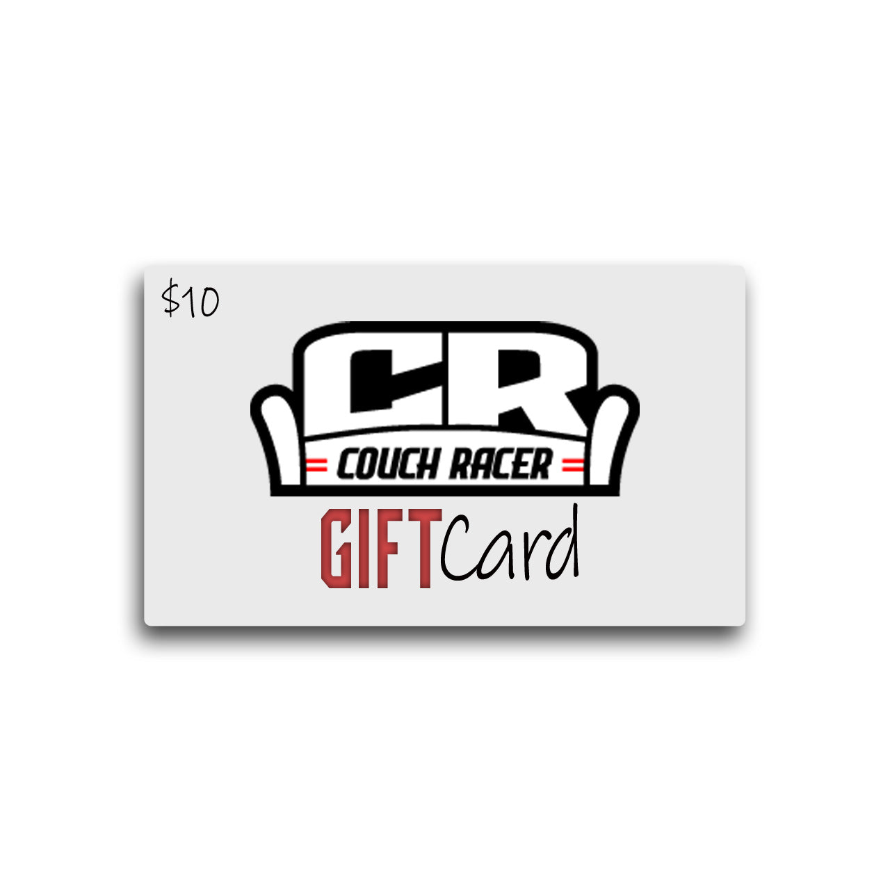 Couch Racer Shop Gift Card